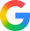 Colorful Google logo with a capital G design.