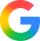 Colorful Google logo with a capital G design.